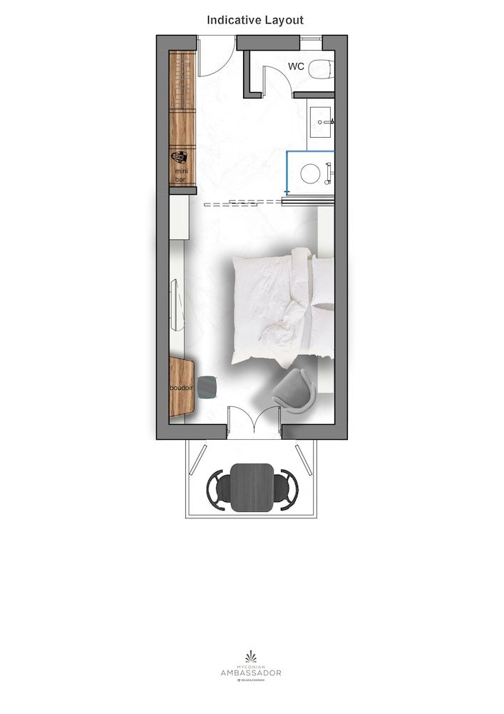 Myconian Ambassador Hotel Relais & Chateaux Room, Partial Sea View (Sea Breeze) 5