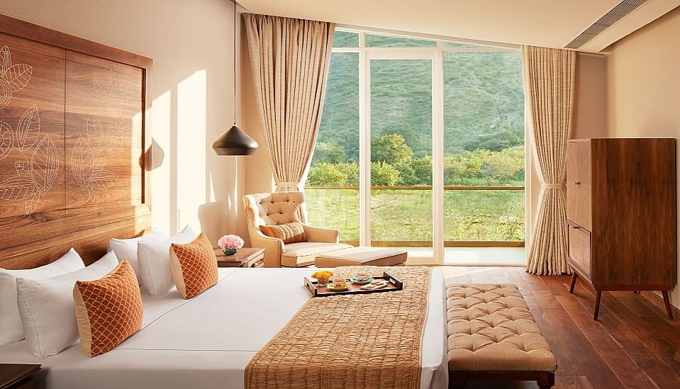 Taj Aravali Resort and Spa Deluxe Room With Garden View And Balcony