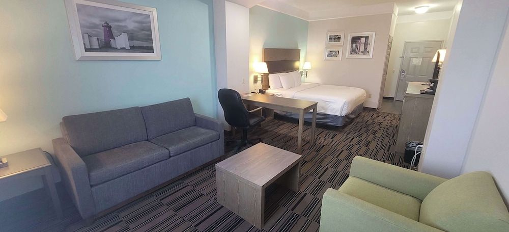 Standard Room, 1 King Bed, Accessible, Refrigerator & Microwave