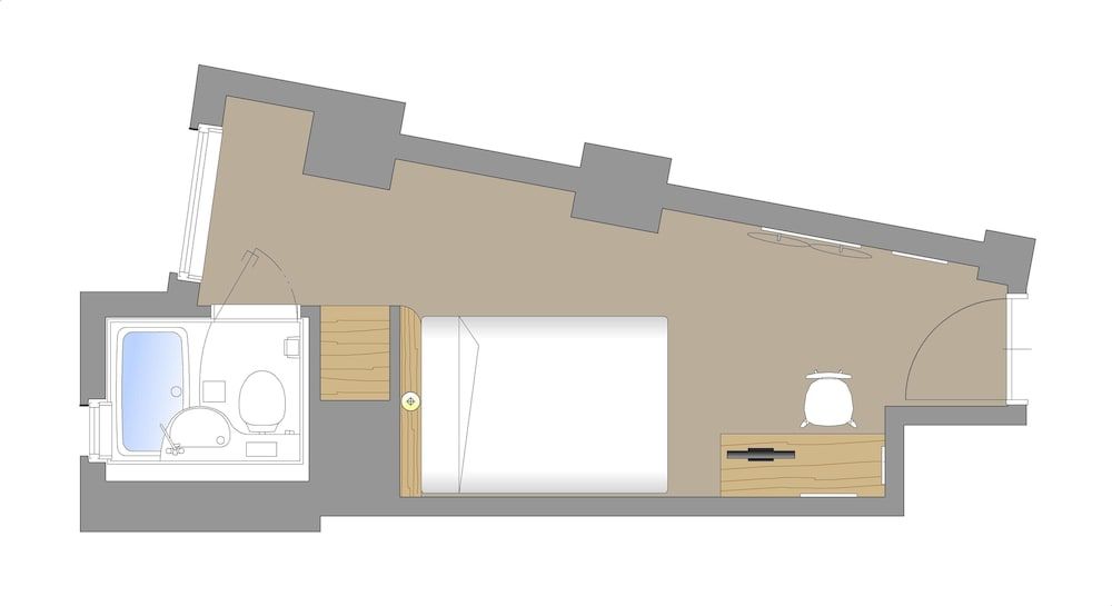 Room layout blue print