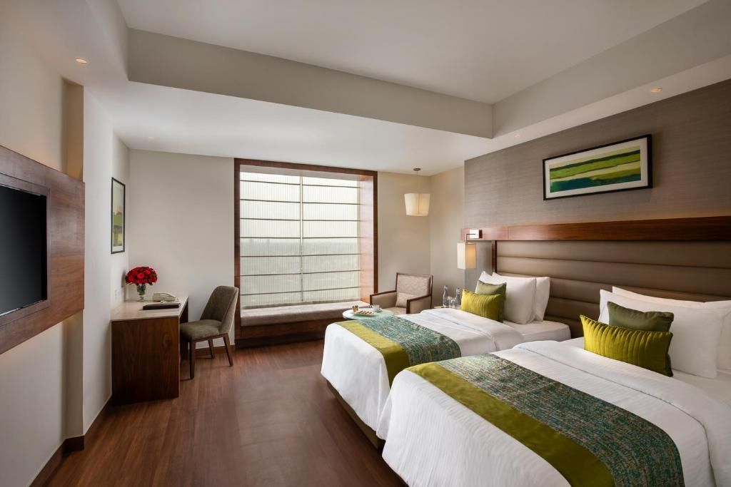 Nirvana Sarovar Portico Deluxe Double or Twin Room 2