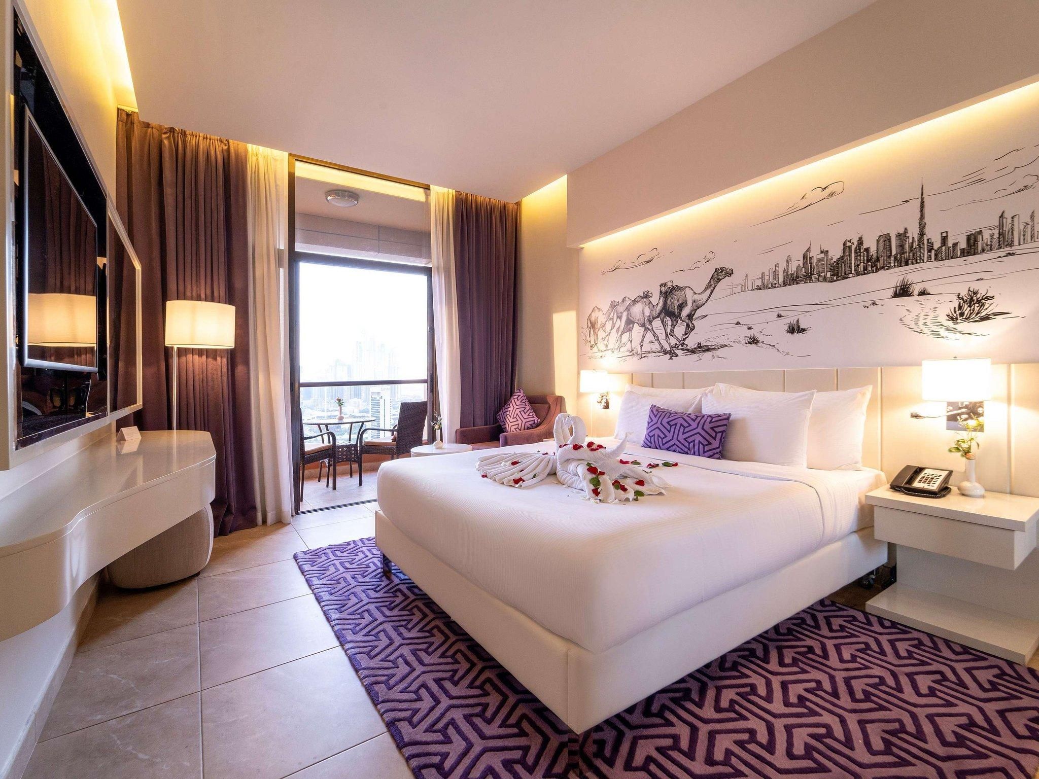 Mercure Dubai Barsha Heights Hotel Suites And Apartments One Bedroom Suite King/Twin City View - Next to Metro Station, Free Shuttle Beach Transfer