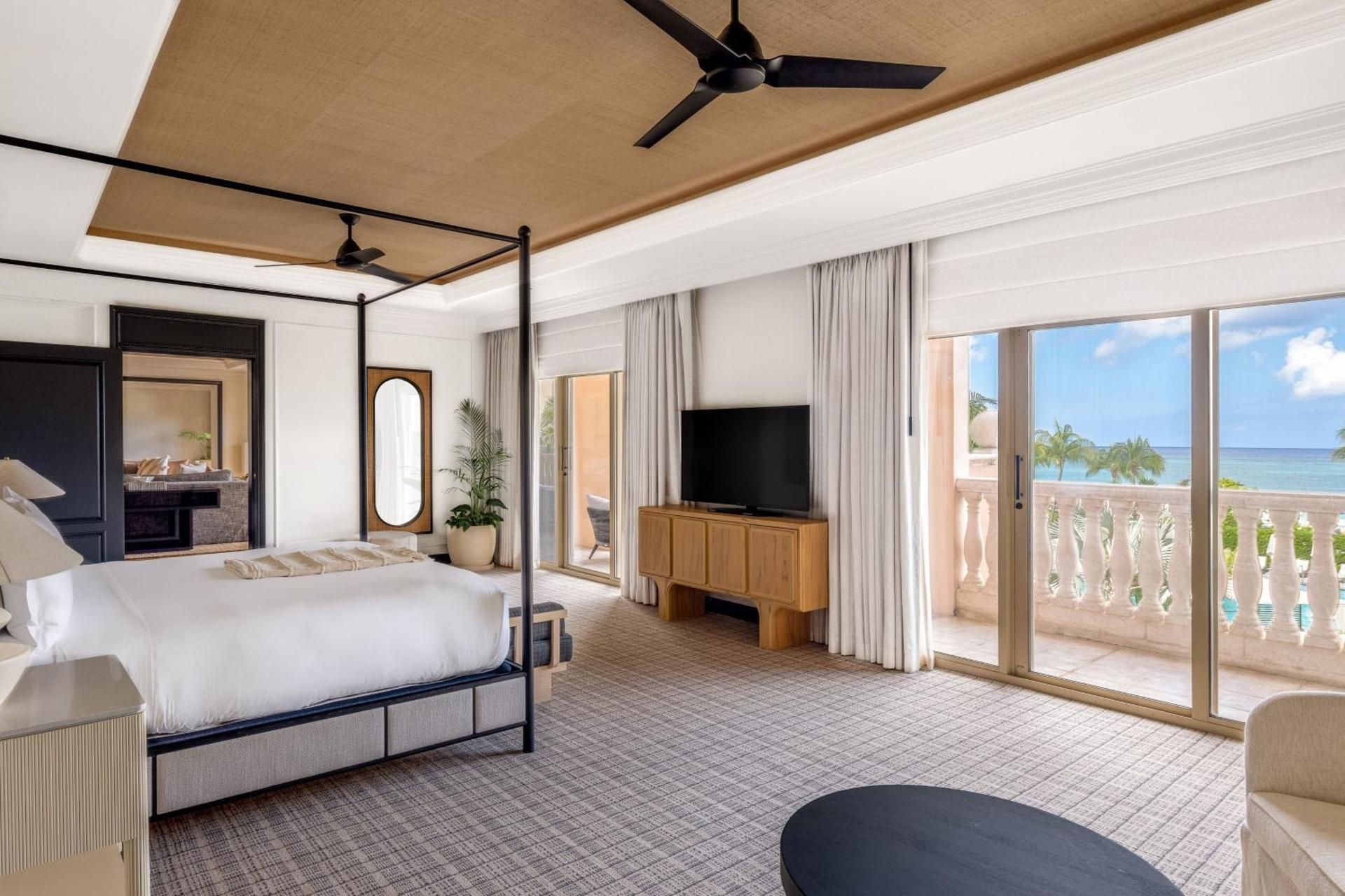 Ritz-Carlton, 2 Bedroom Suite, 1 King, Oceanfront, Ocean Tower, Terrace