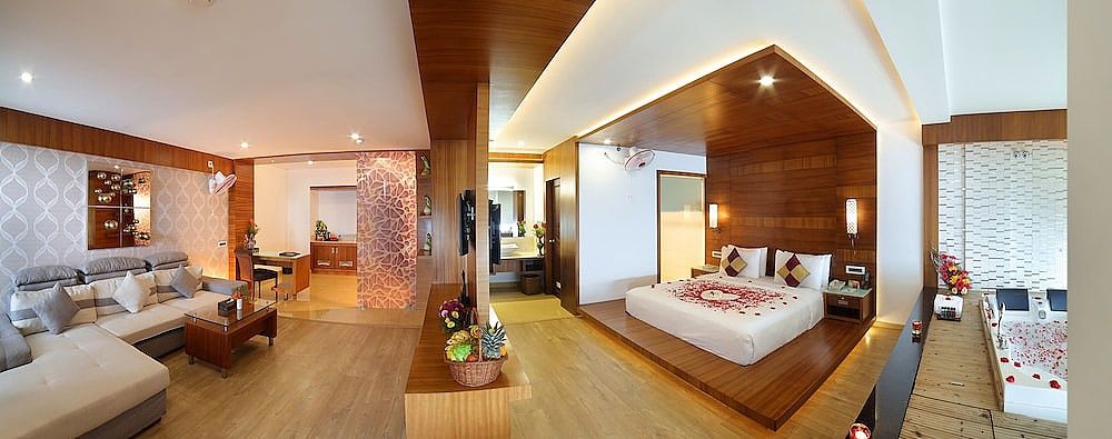 Honeymoon Double Room, 1 King Bed, Valley View
