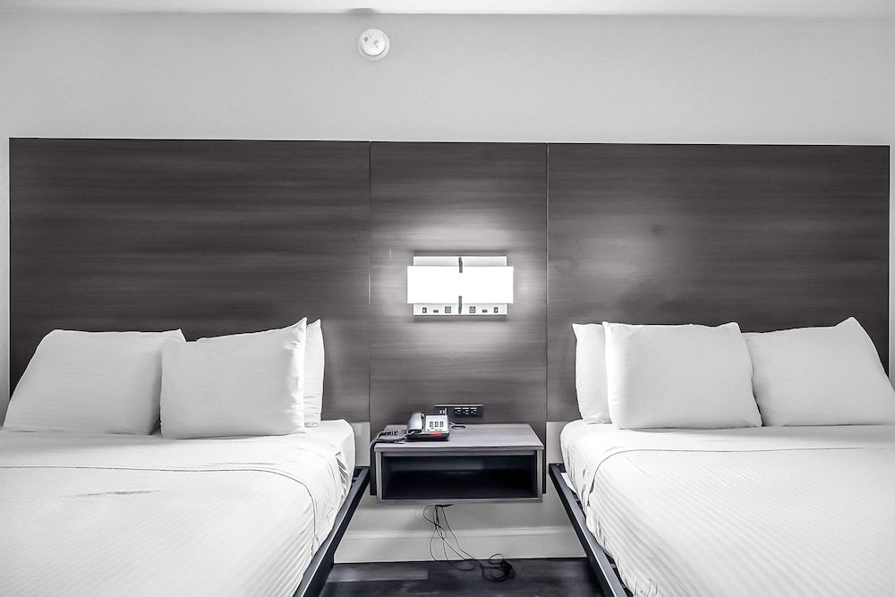 Standard Room, 2 Queen Beds, Non Smoking, Refrigerator & Microwave