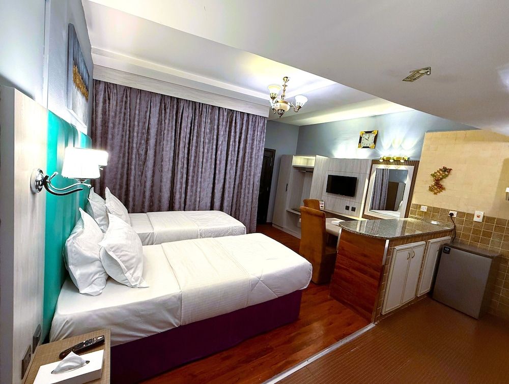 Hafez Hotel Apartments Double or Twin Studio Apartment 5