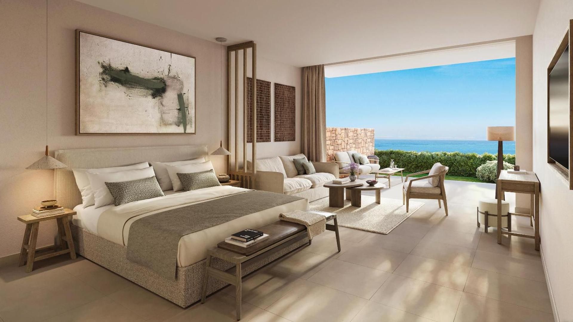 Junior Suite Private Garden Sea View
