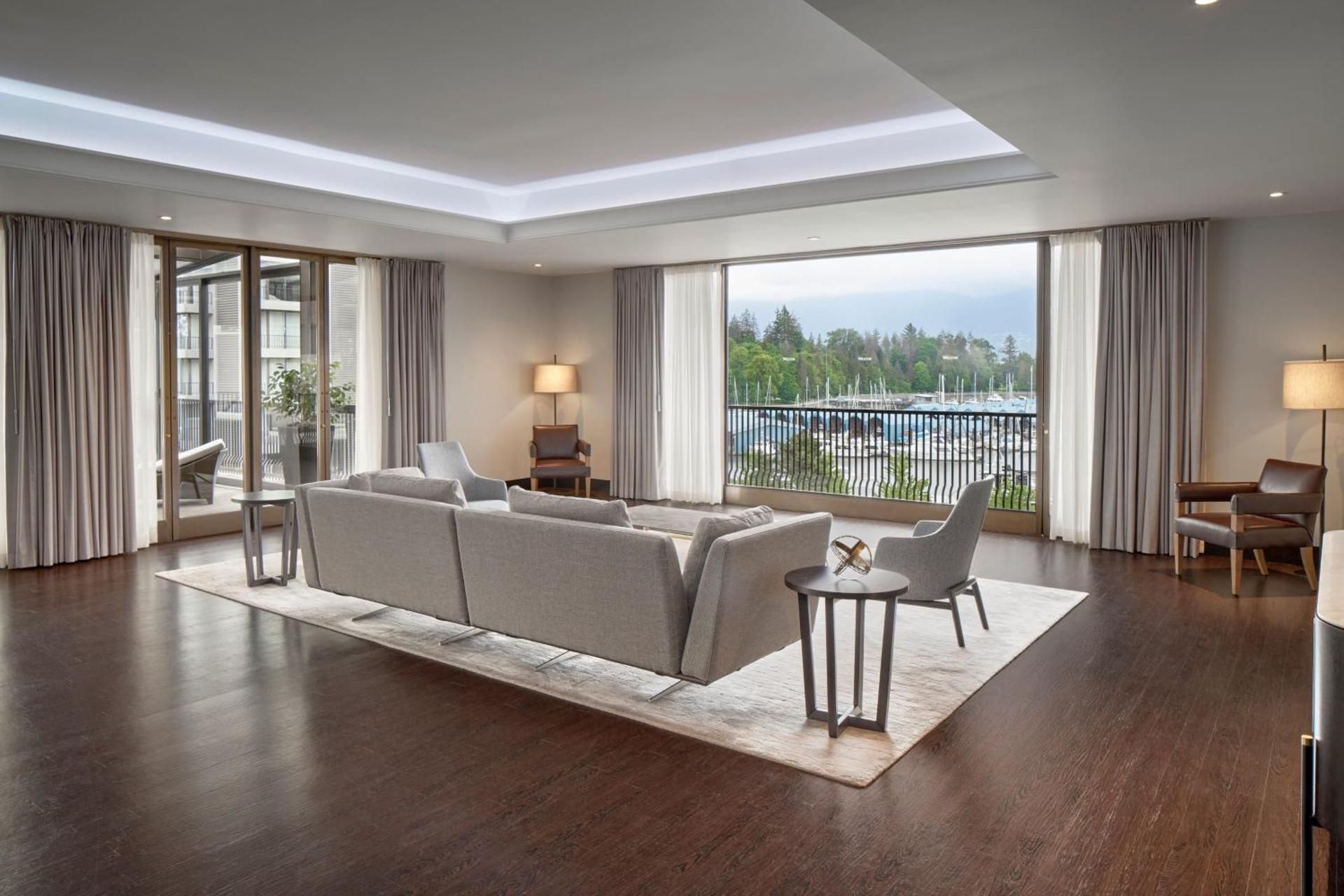 Two-Bedroom Suite with Mountain and Harbor View
