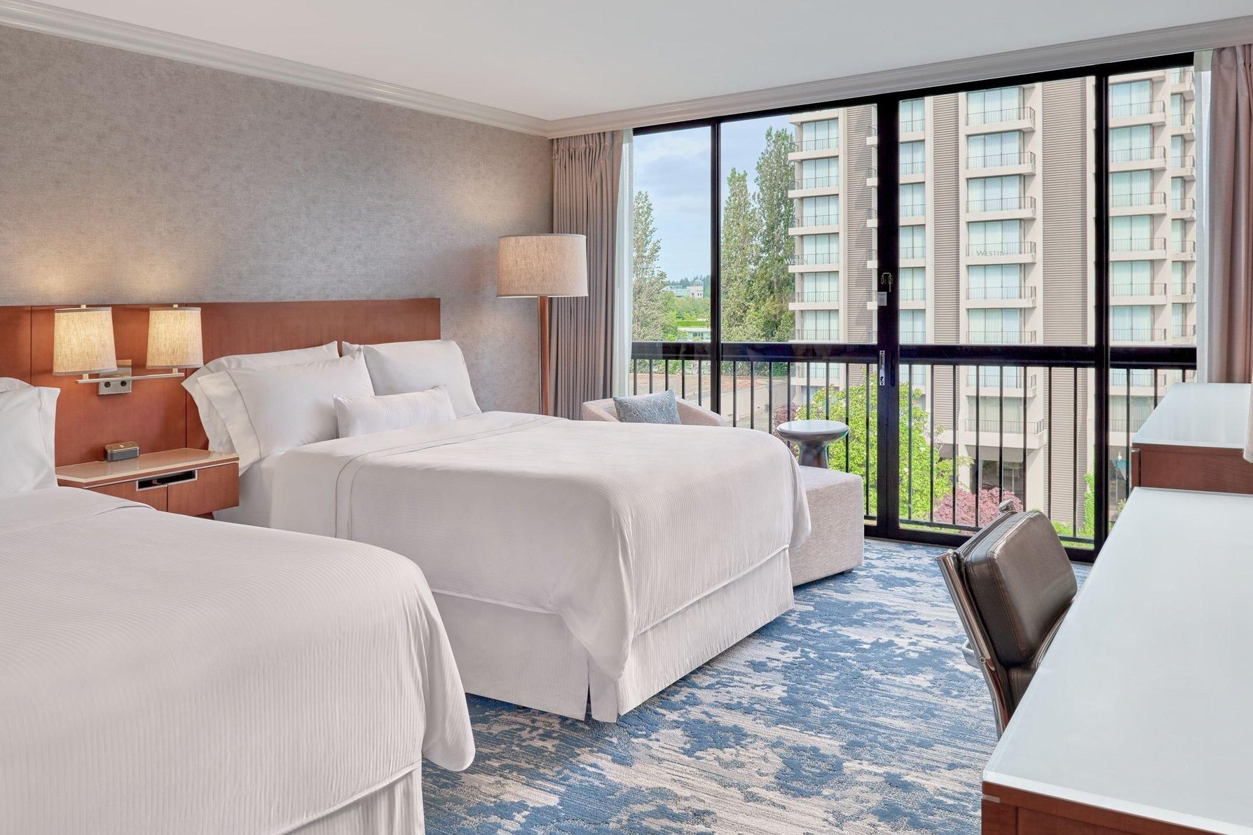 Superior, Guest room, 2 Double, Garden view, Pool view