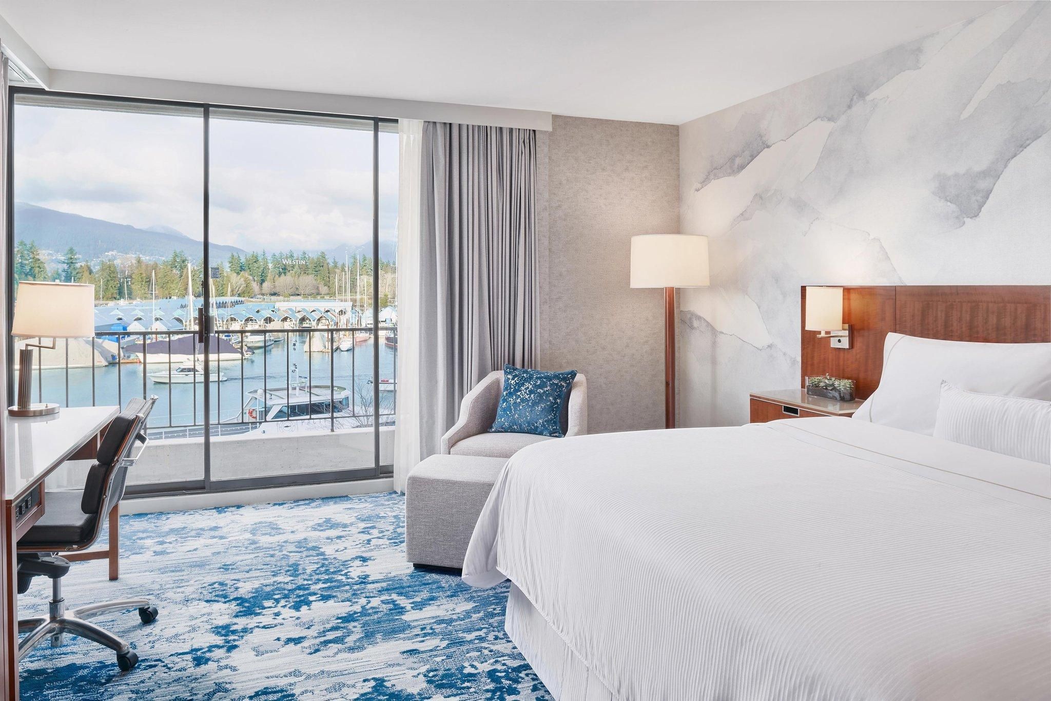 Deluxe Guest room, 1 King, Mountain view, Harbor view