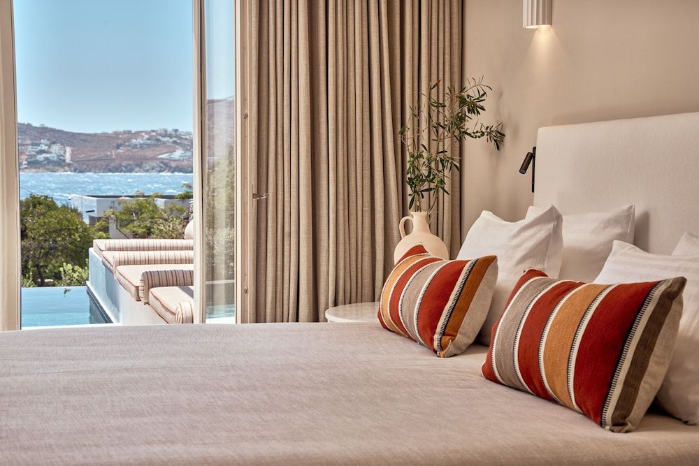 Signature Suite, 1 Bedroom, Private Pool, Sea View (Theoxenia)