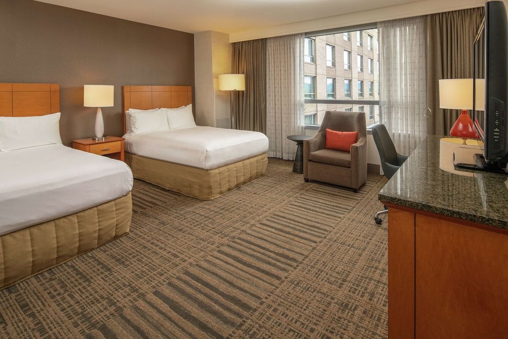 Room, 2 Double Beds, Accessible (Mobility & Hearing, Roll-in Shower)
