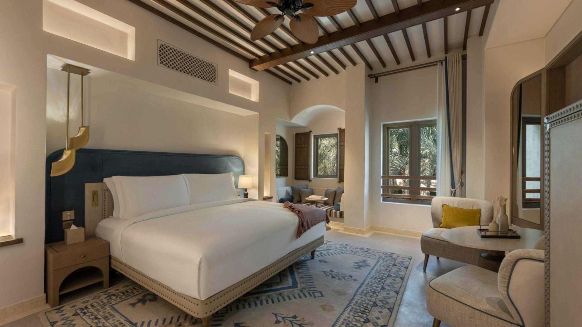 Two Bedroom Deluxe Family Suite Incl. Dinner at Al Hadheerah