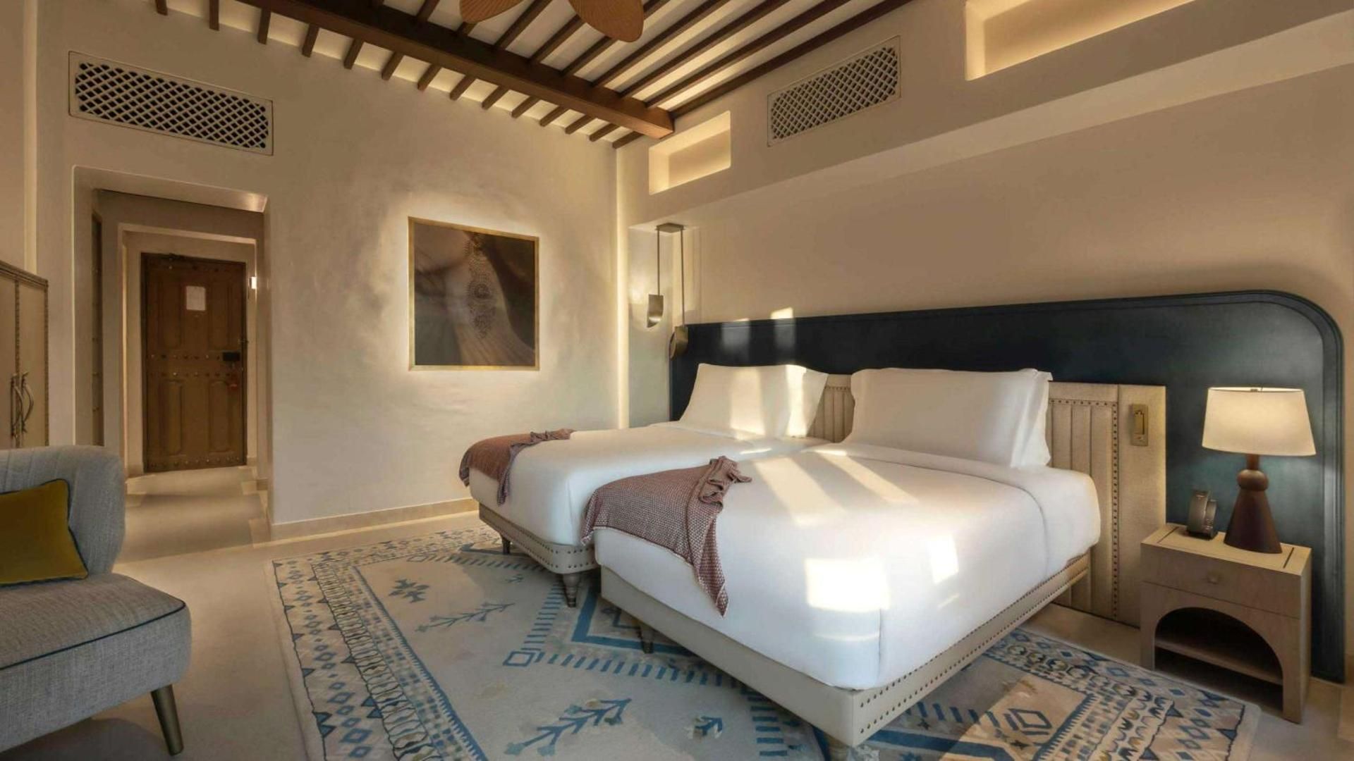 Terrace Desert View Twin Room - UAE Resident, UAE ID Mandatory
