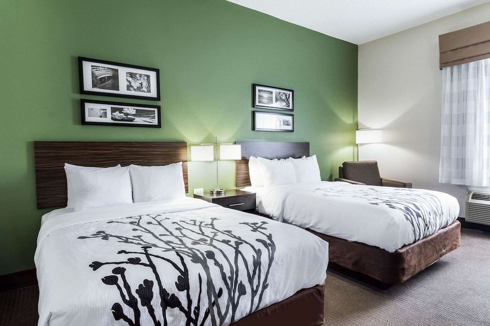 Double Room, 2 Double Beds, Non Smoking