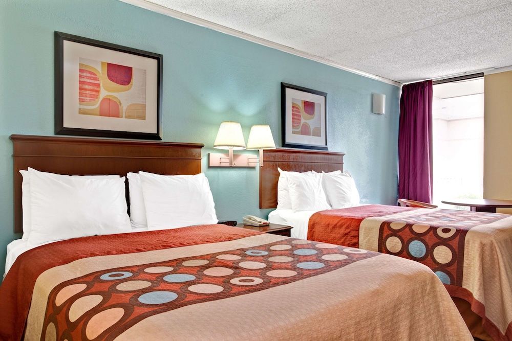 Double Room, 2 Double Beds, Smoking