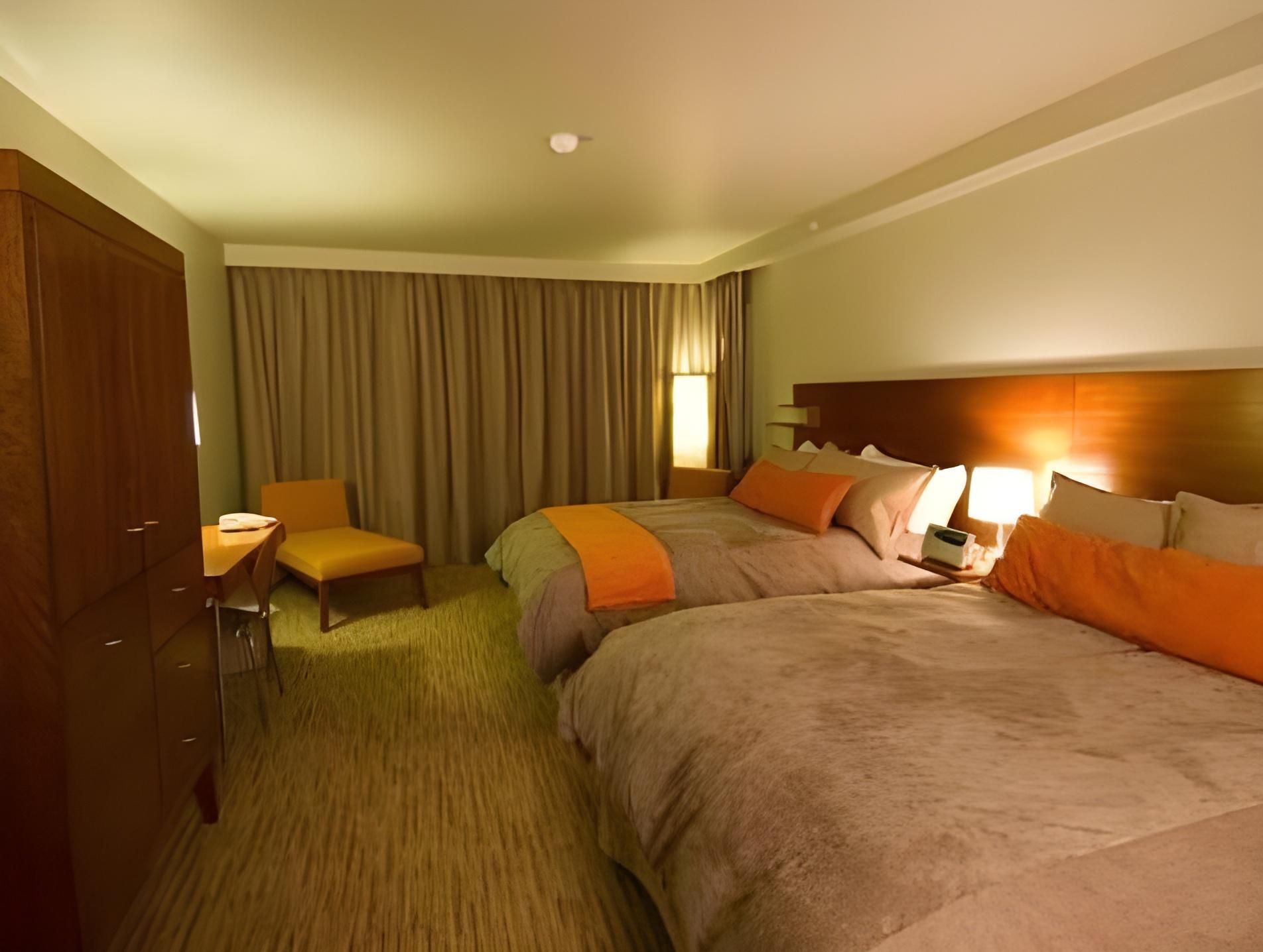 QUEEN WHEEL-CHAIR ACCESSIBLE ROOM