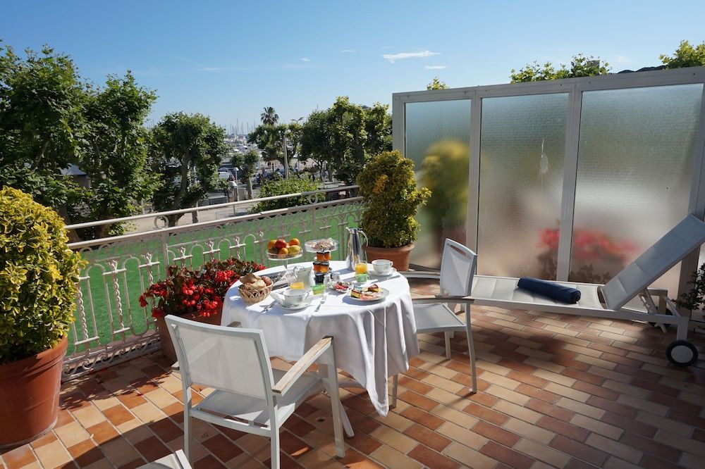 Hotel Splendid Cannes Double Room, Garden View (Terrasse)