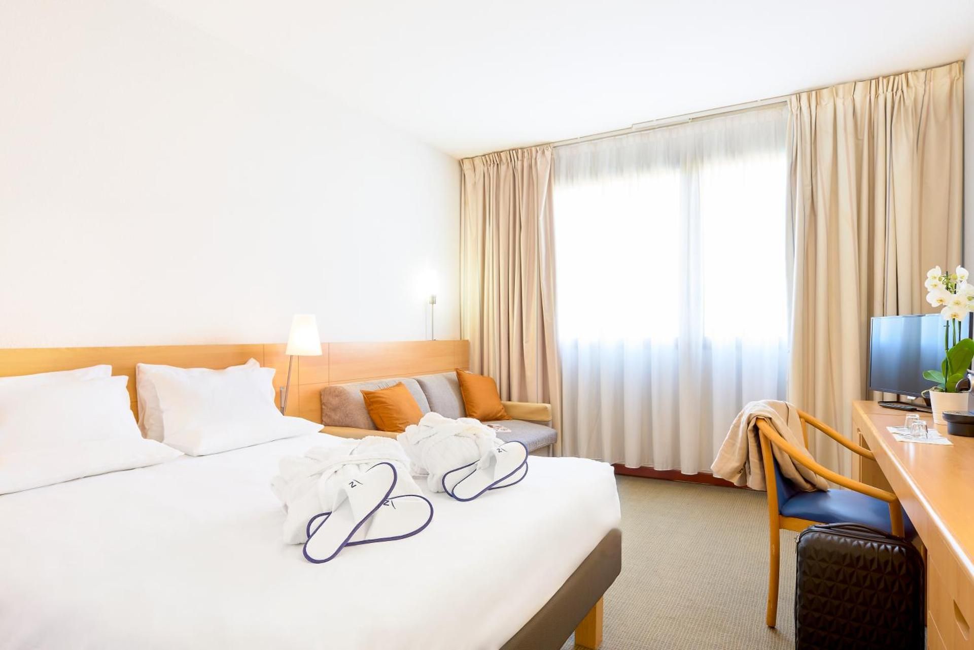 Executive room with 1 Queen-size bed and French sofa