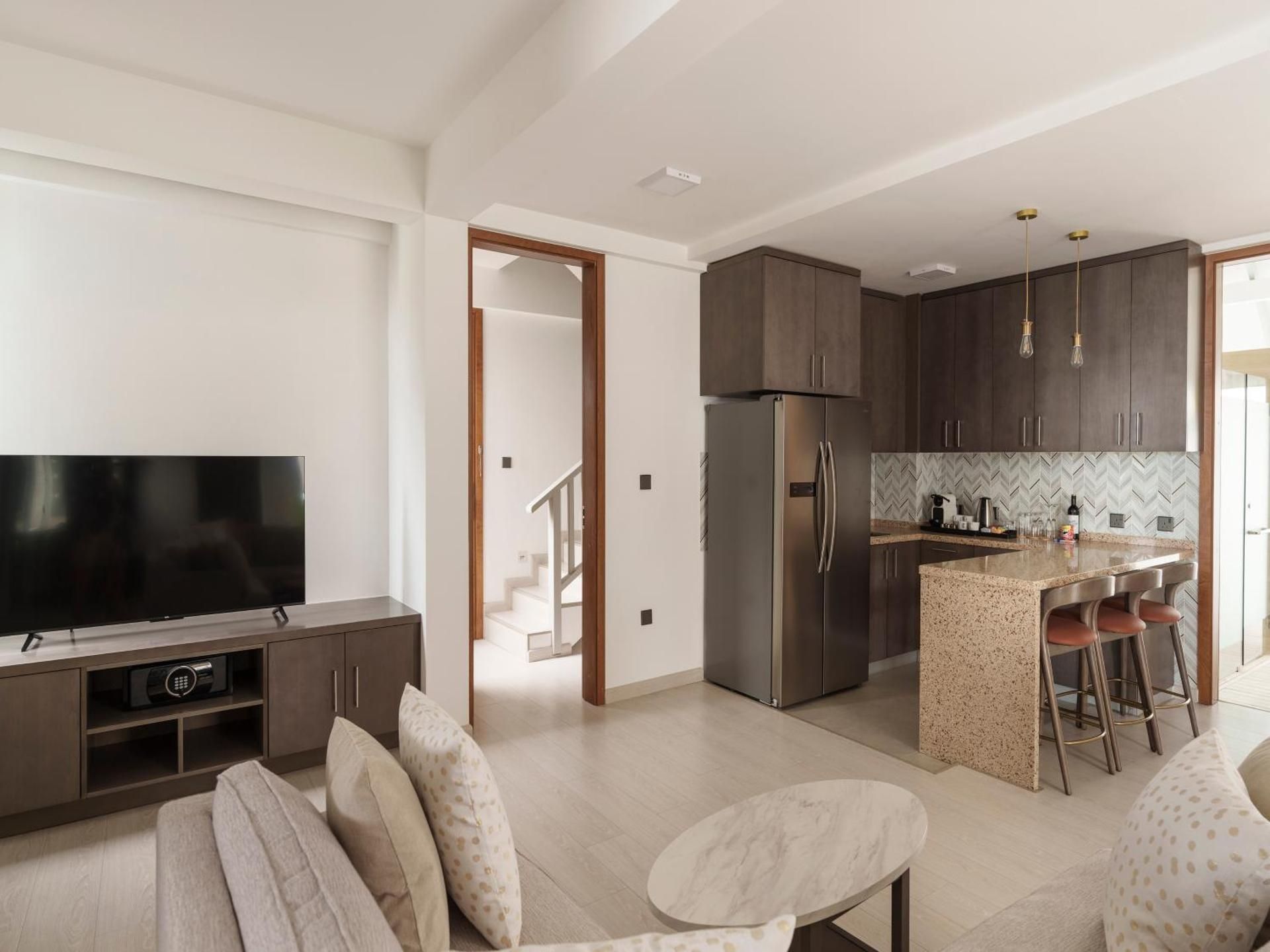 Two Bedroom Beach Residence (2 story) - 50% Discount on Return Airport transfers, Free one-hour SPA, One floating breakfast per stay for a min 3-night stay Applicable for bookings made from 02nd June, 2025, stay period till 31st Oct, 2025