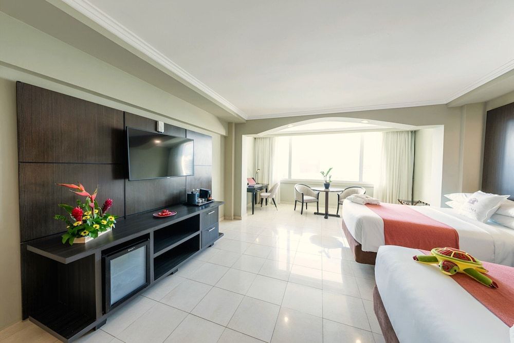 Premium Room, 2 Double Beds, Non Smoking, City View