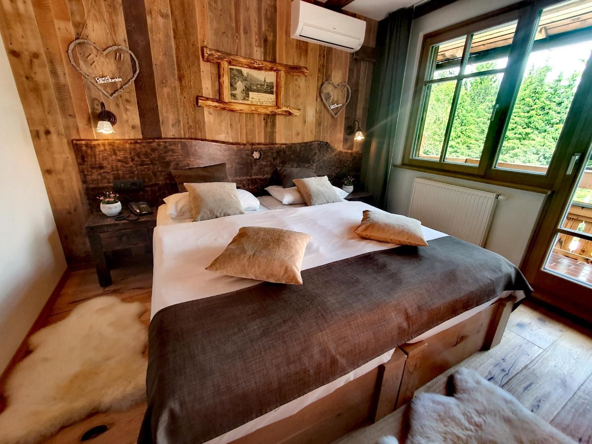 Ribno Alpine Hotel Double or Twin Room with Balcony