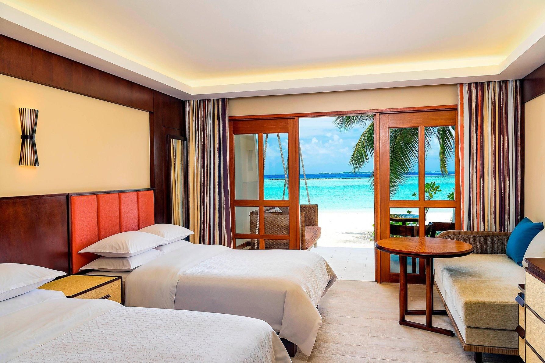 Deluxe Guest room, 2 Double, Beach view