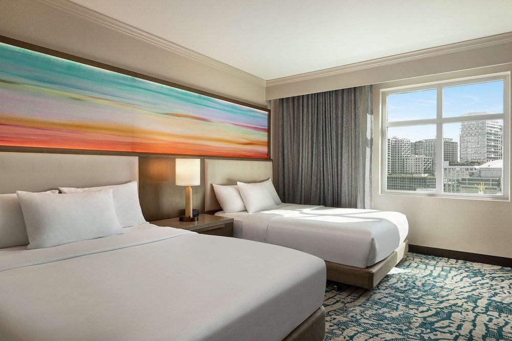 Suite, 2 Queen Beds, Accessible, Bathtub (Corner)