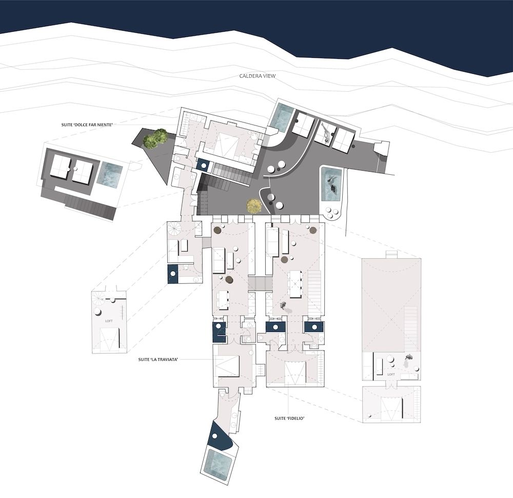 Room layout blue print