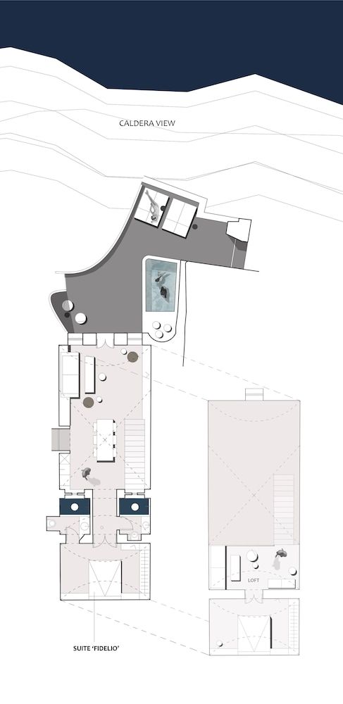 Room layout blue print