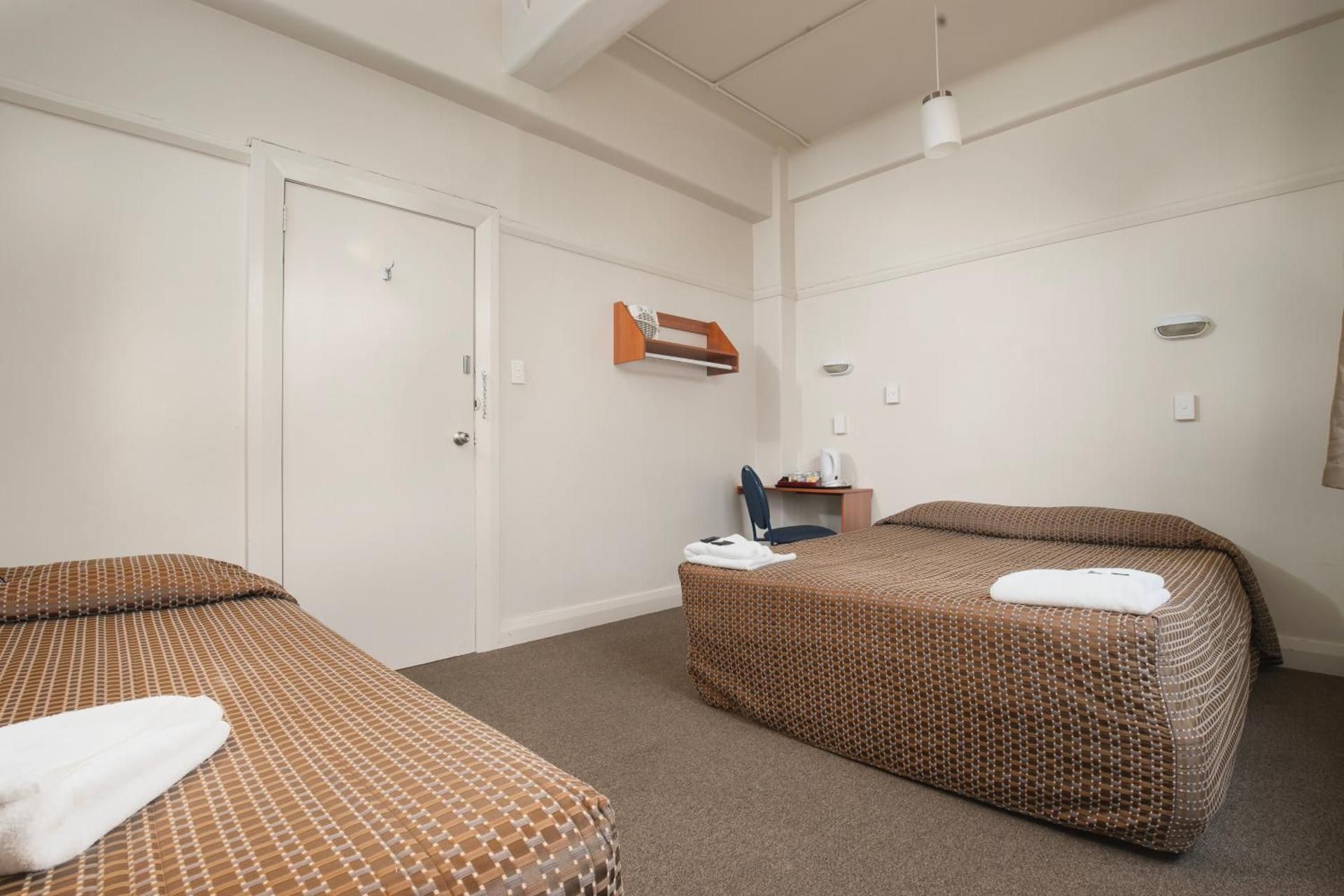 Double or Twin with Shared Bathroom