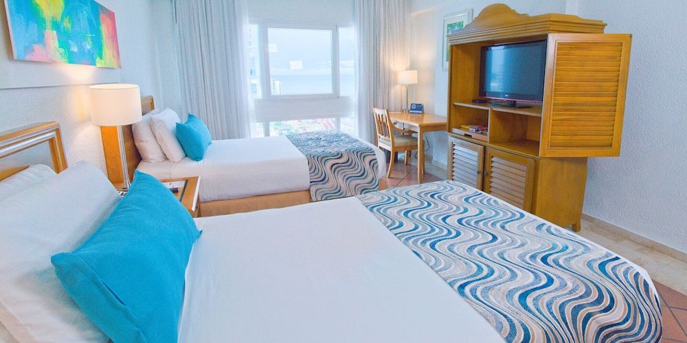Premium Room, Multiple Beds, Partial Ocean View