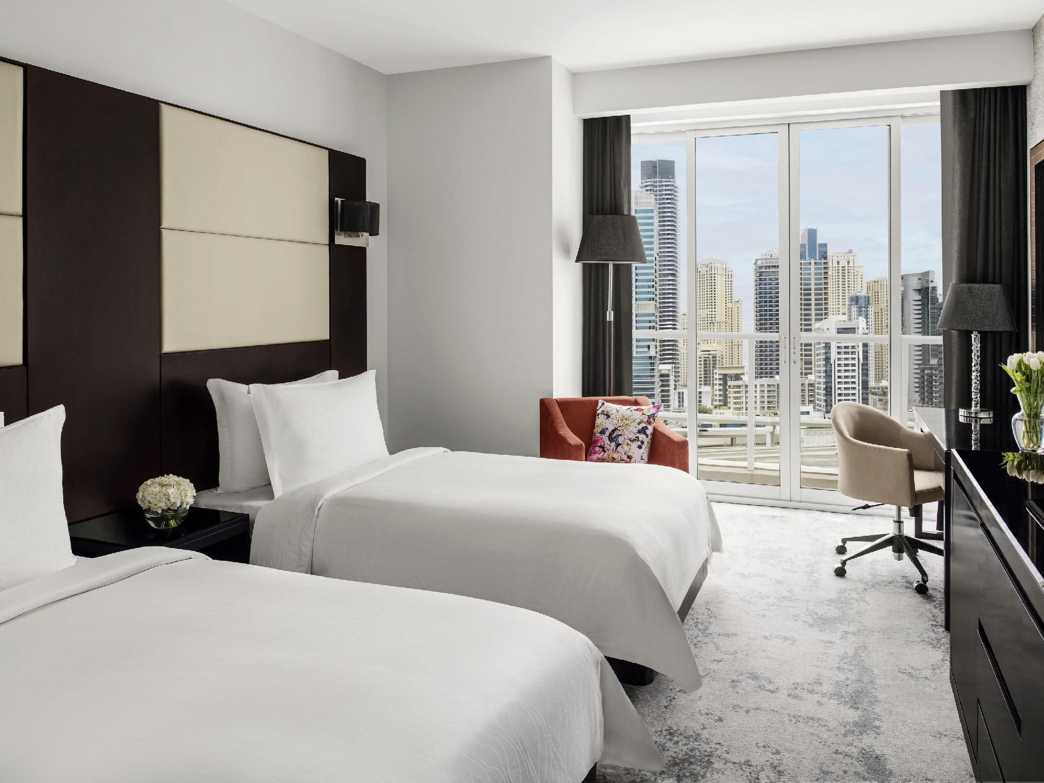 Mövenpick Hotel Jumeirah Lakes Towers Superior Twin Room, Free Beach Club Access in Palm Jumeirah