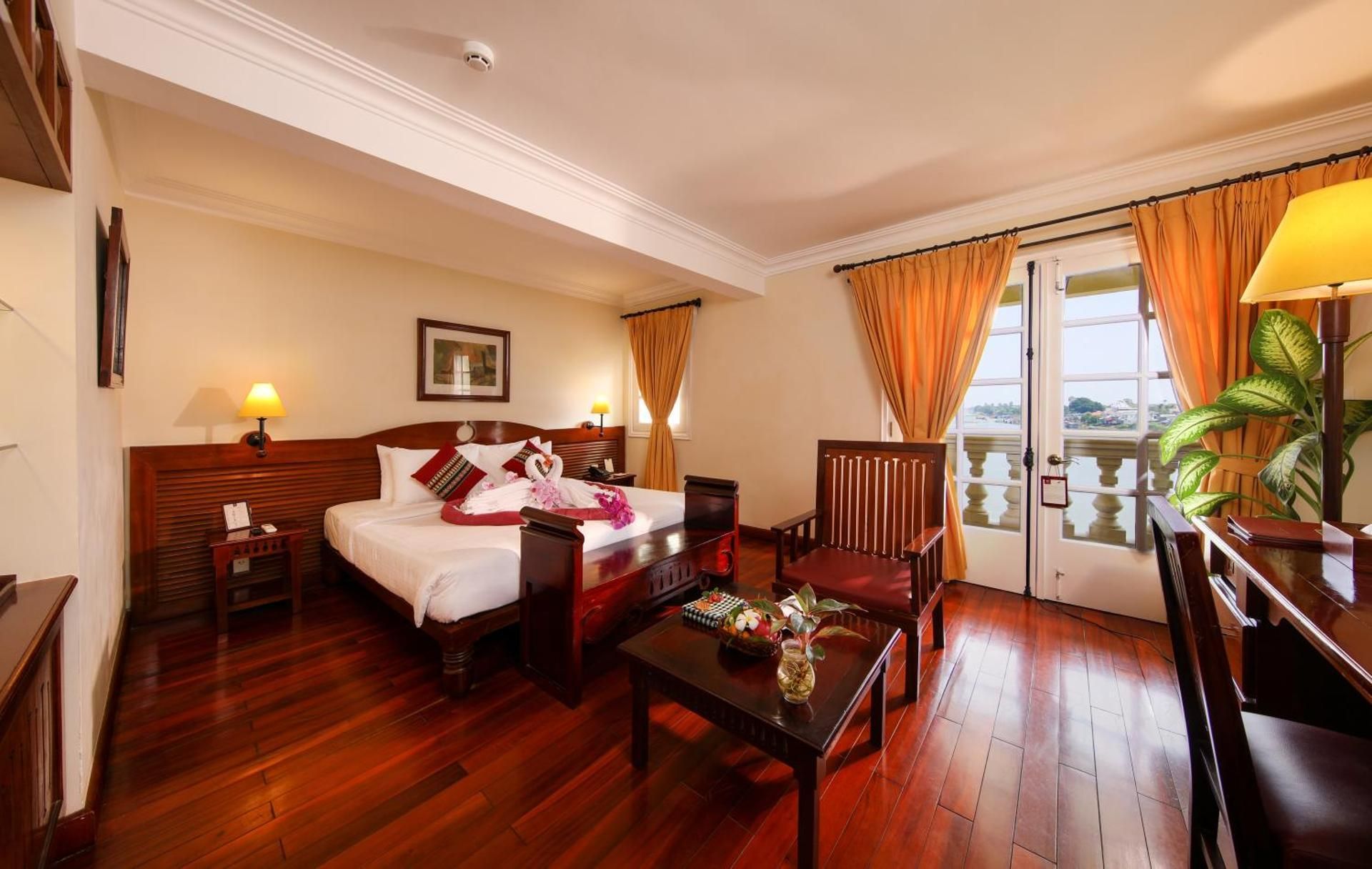 Victoria Chau Doc Hotel Deluxe Double River View