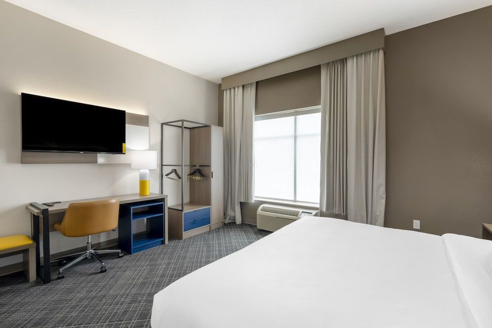 Room, 1 King Bed, Accessible, Non Smoking (Roll-In Shower)