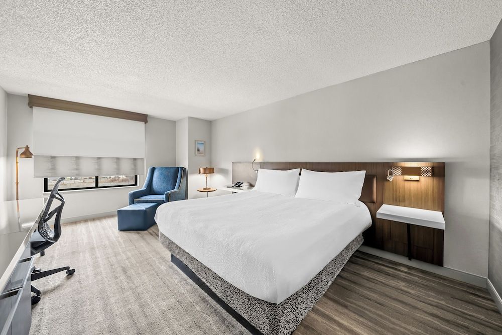 One king bed room