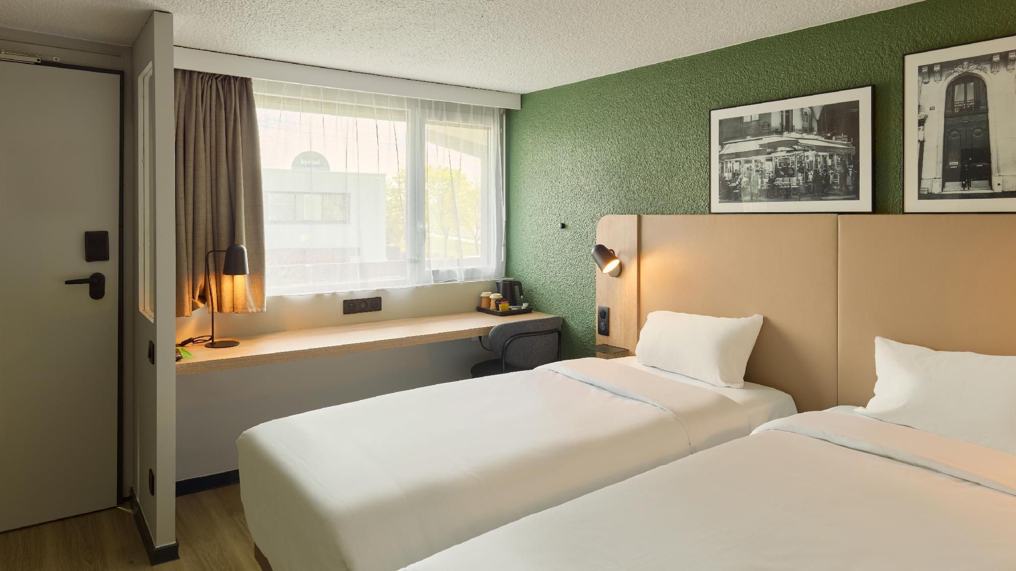 Campanile Nature - Les Ulis Standard room - 2 single beds 2