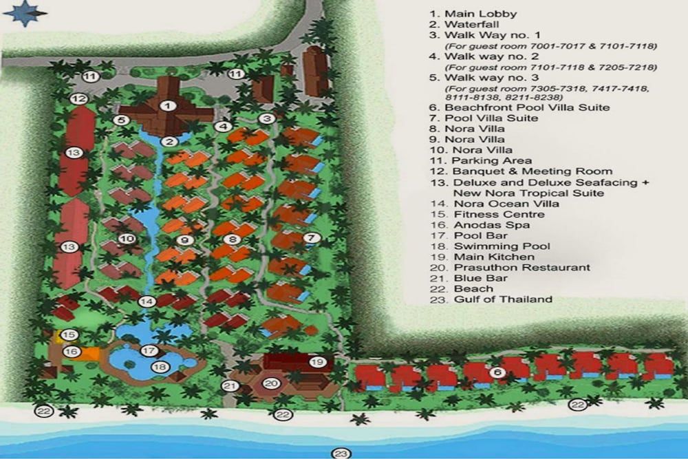 Nora Beach Resort and Spa Deluxe Room, Garden View 6