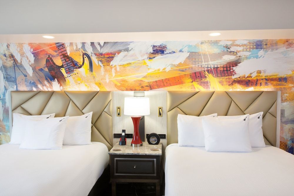 Standard Room, 2 Queen Beds, Tower (Hard Rock)