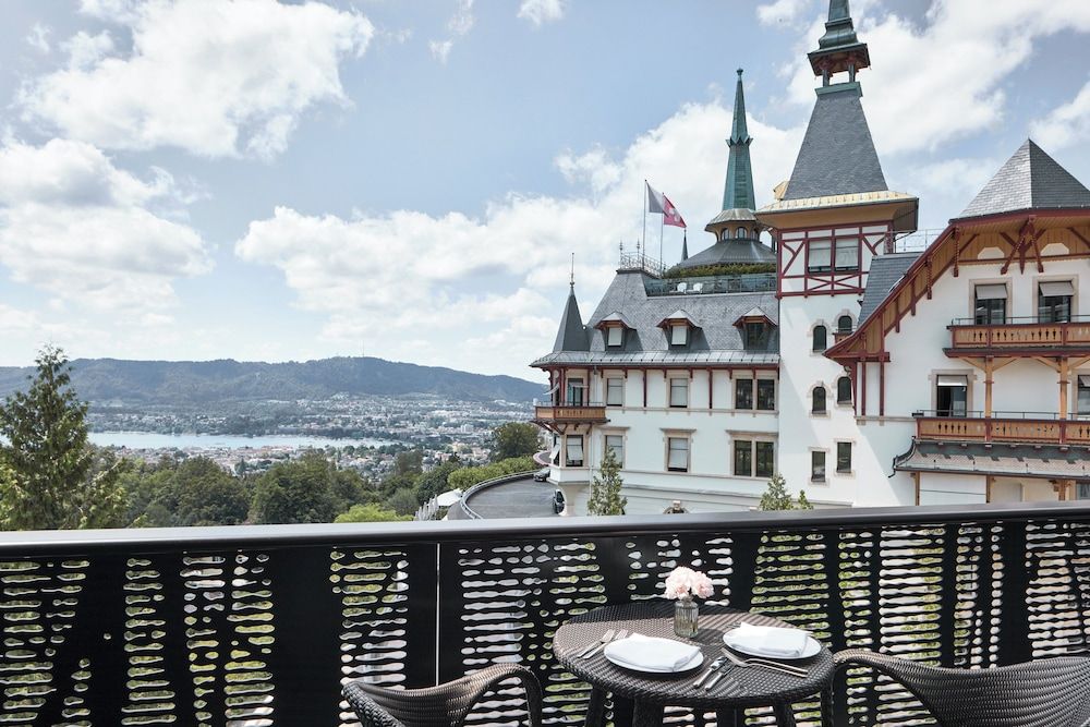 The Dolder Grand Double Room Deluxe, Zurichsee/ Alps View, Balcony, Spa Access (12 years+) 2
