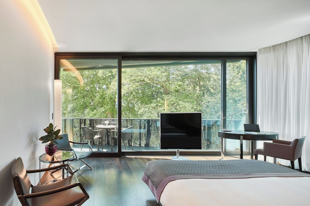 The Dolder Grand Superior Double Room, Forrest/ Courtyard Side, partially balcony, Spa Access (12 years+) 6