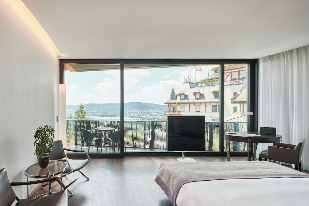 The Dolder Grand Double Room Deluxe, Zurichsee/ Alps View, Balcony, Spa Access (12 years+) 8
