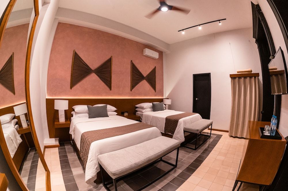 Piedra De Agua Hotel Boutique Mérida Premium Double Room, 2 Double Beds, No Windows 2