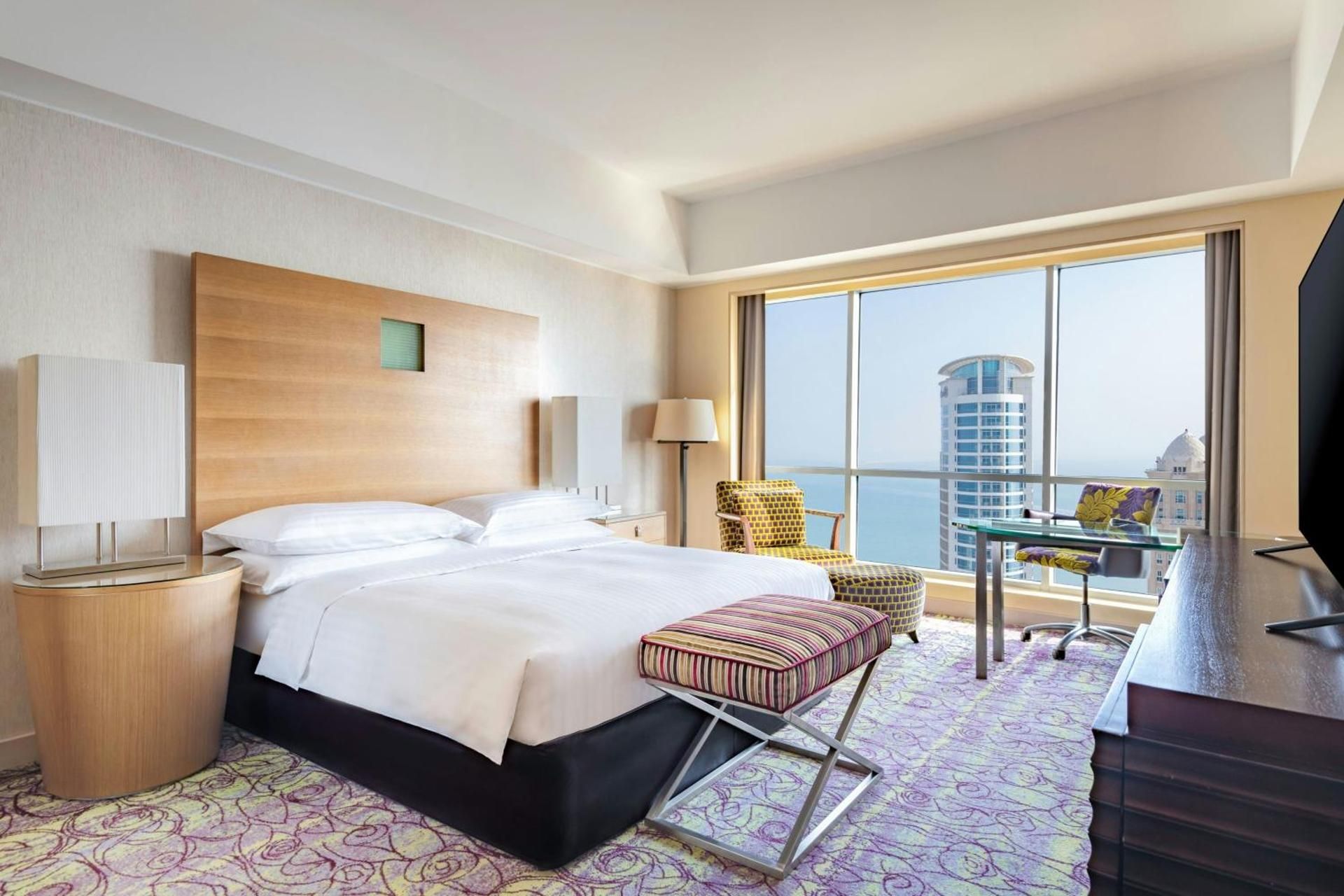 Connecting Family Room with City View