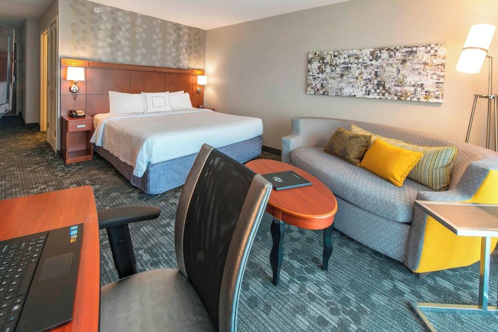 Room, 1 King Bed with Sofa bed (Mobility/Hearing Accessible, Tub)