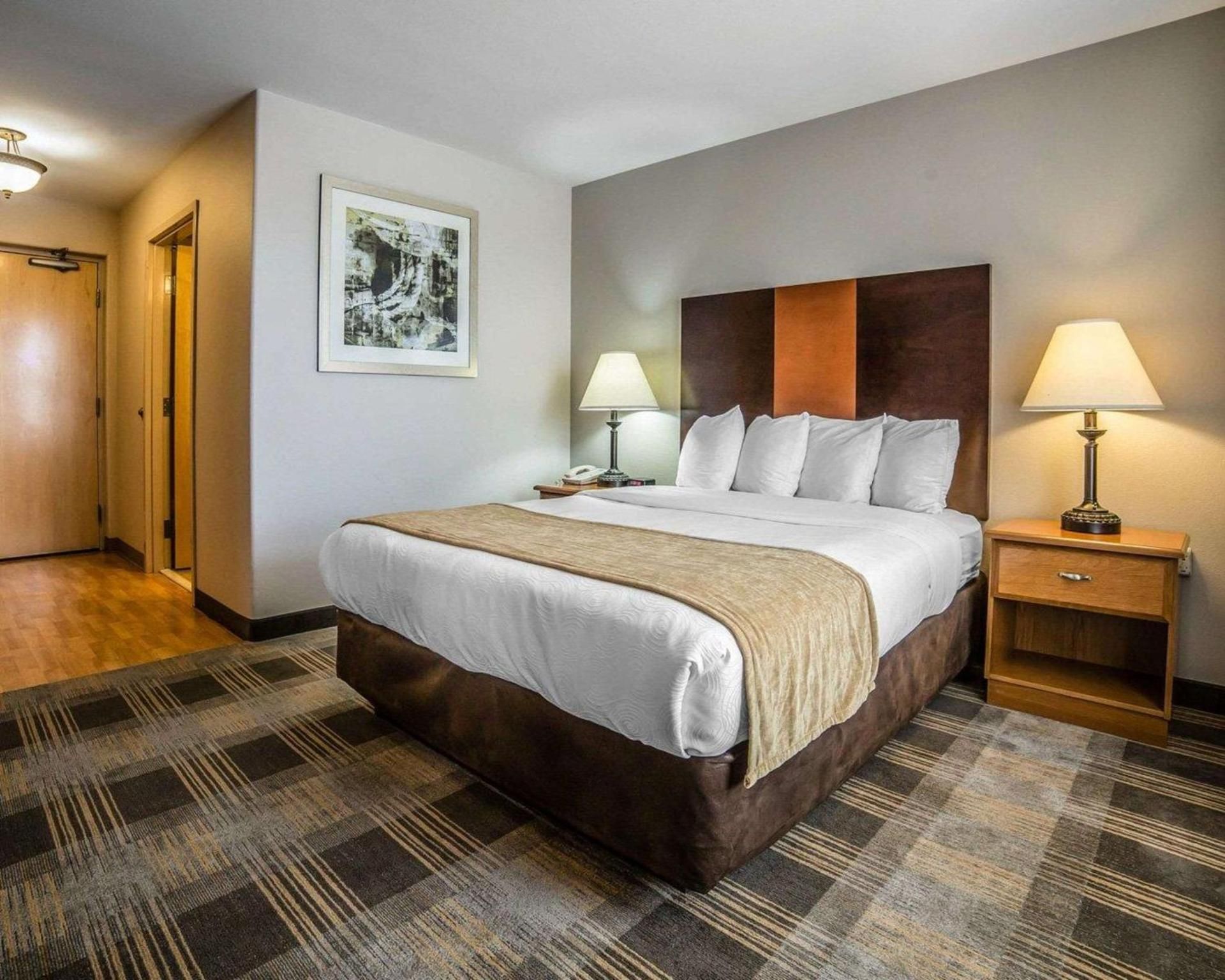 1 Queen Bed, Efficiency, Suite, Nonsmoking, Accessible