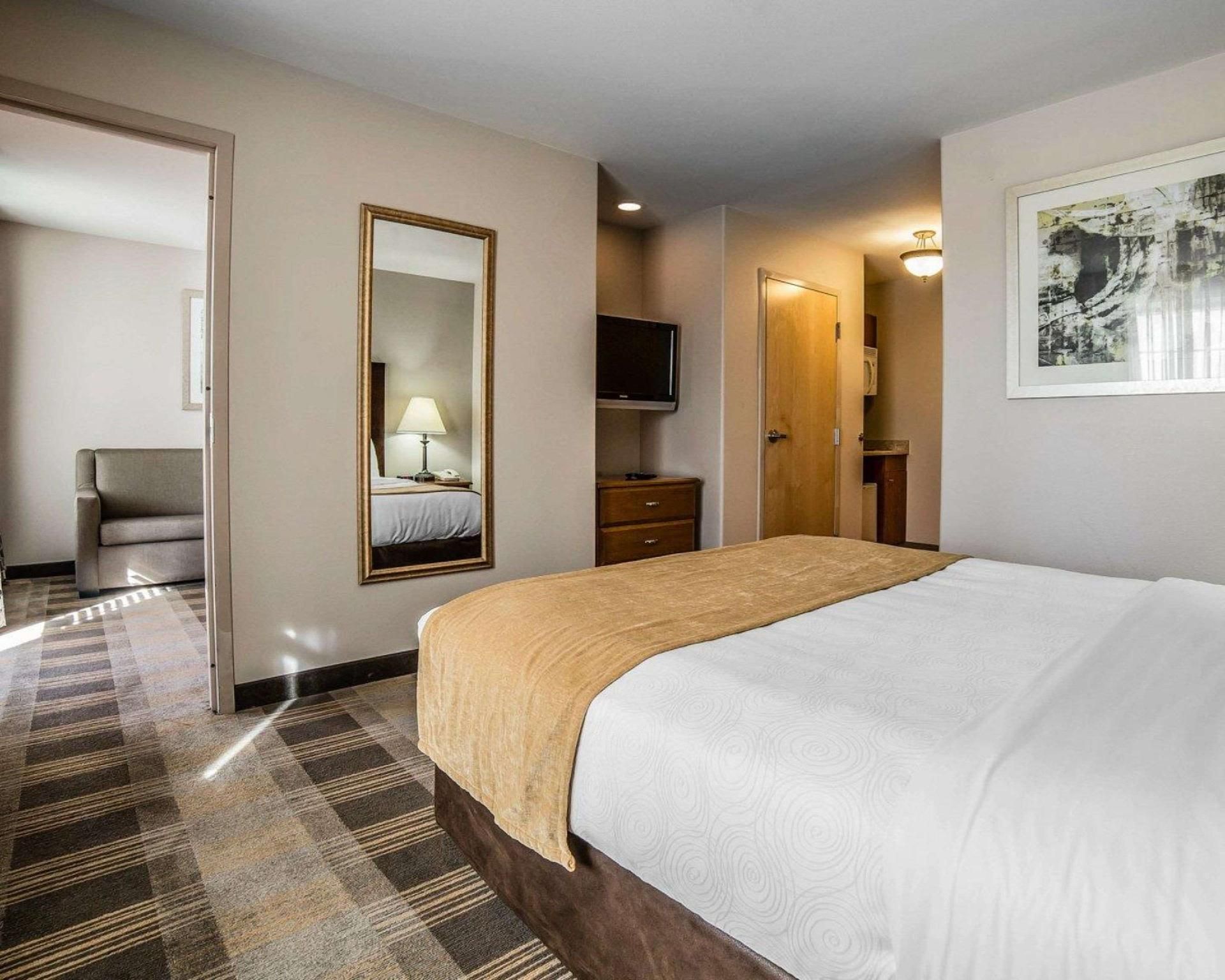 1 Queen Bed, Efficiency, Nonsmoking, Accessible