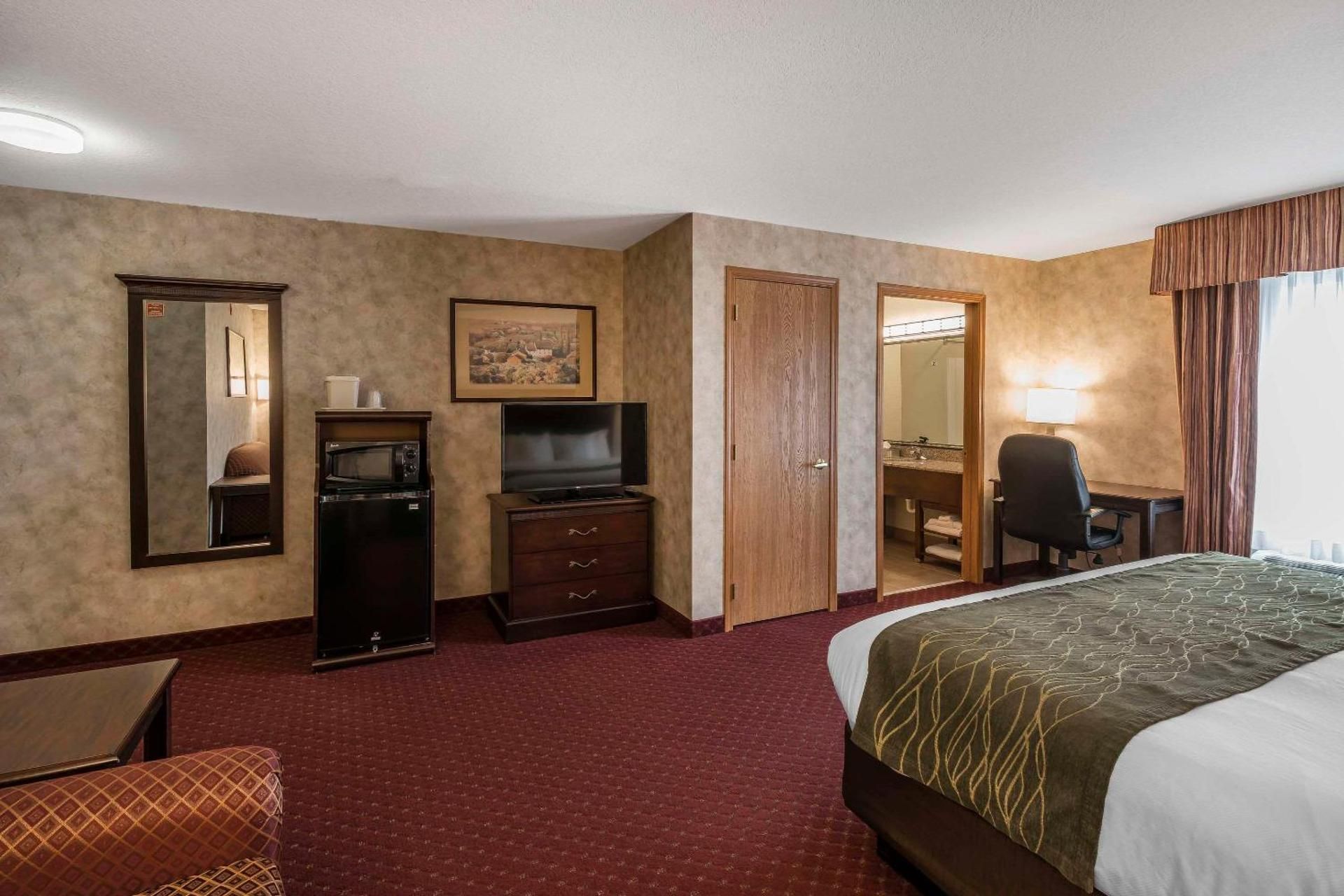 1 King Bed, Suite, Nonsmoking, Accessible