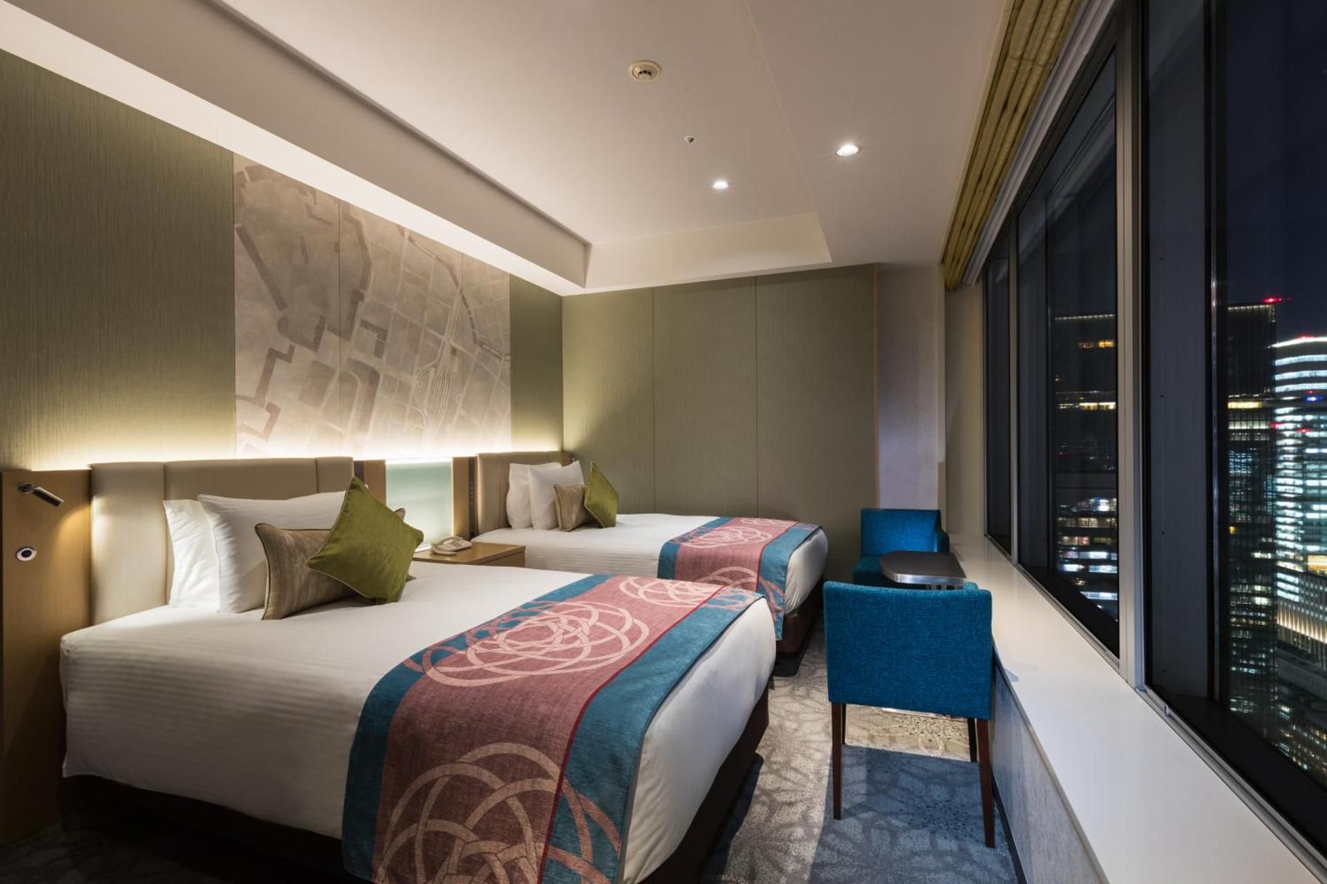 Twin Room with City View