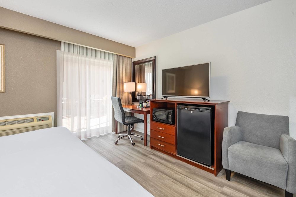 1 King Bed, Walkout Door